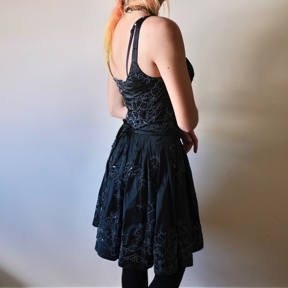 RARE Betsey Johnson Black Cupcake Cutie Dress $798 - Picture 6 of 8